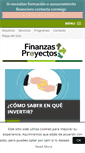Mobile Screenshot of finanzasyproyectos.net