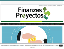 Tablet Screenshot of finanzasyproyectos.net